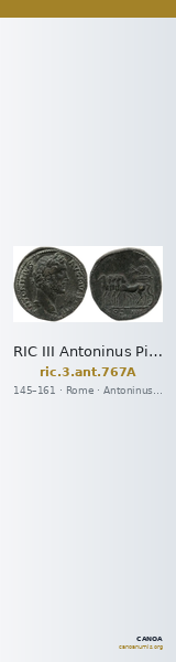 RIC III Antoninus Pius 767A — CANOA