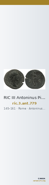 RIC III Antoninus Pius 779 — CANOA