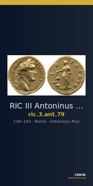 RIC III Antoninus Pius 79 — CANOA