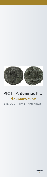 RIC III Antoninus Pius 795A — CANOA