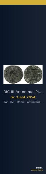 RIC III Antoninus Pius 795A — CANOA