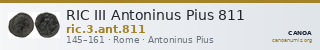 RIC III Antoninus Pius 811 — CANOA