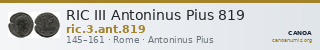 RIC III Antoninus Pius 819 — CANOA