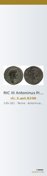 RIC III Antoninus Pius 824A — CANOA