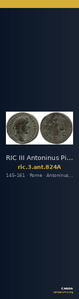 RIC III Antoninus Pius 824A — CANOA