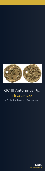 RIC III Antoninus Pius 83 — CANOA