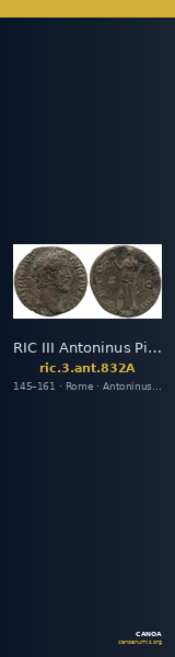 RIC III Antoninus Pius 832A — CANOA