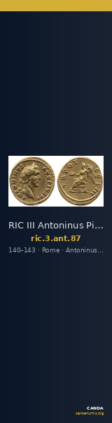 RIC III Antoninus Pius 87 — CANOA