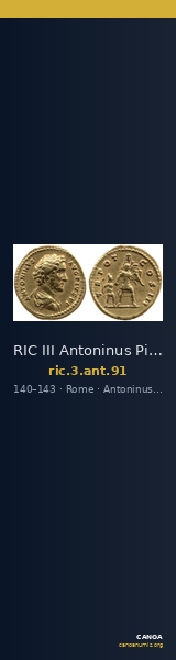 RIC III Antoninus Pius 91 — CANOA