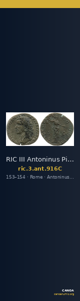 RIC III Antoninus Pius 916C — CANOA