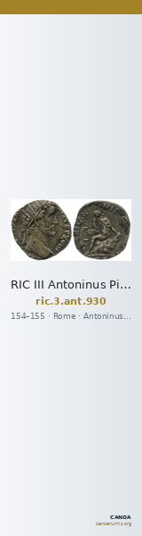 RIC III Antoninus Pius 930 — CANOA