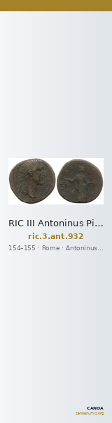 RIC III Antoninus Pius 932 — CANOA