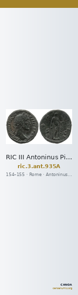 RIC III Antoninus Pius 935A — CANOA