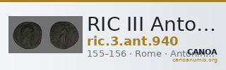 RIC III Antoninus Pius 940 — CANOA