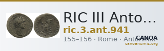 RIC III Antoninus Pius 941 — CANOA