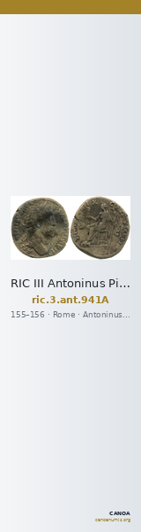 RIC III Antoninus Pius 941A — CANOA
