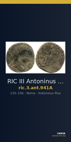 RIC III Antoninus Pius 941A — CANOA
