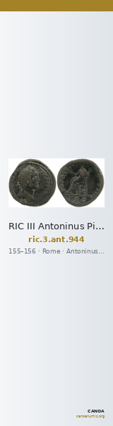 RIC III Antoninus Pius 944 — CANOA