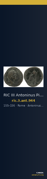 RIC III Antoninus Pius 944 — CANOA