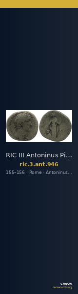 RIC III Antoninus Pius 946 — CANOA