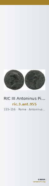 RIC III Antoninus Pius 955 — CANOA