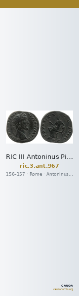 RIC III Antoninus Pius 967 — CANOA