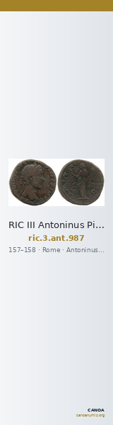 RIC III Antoninus Pius 987 — CANOA
