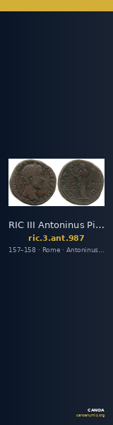 RIC III Antoninus Pius 987 — CANOA