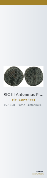 RIC III Antoninus Pius 993 — CANOA
