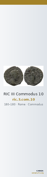 RIC III Commodus 10 — CANOA