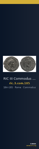 RIC III Commodus 105 — CANOA