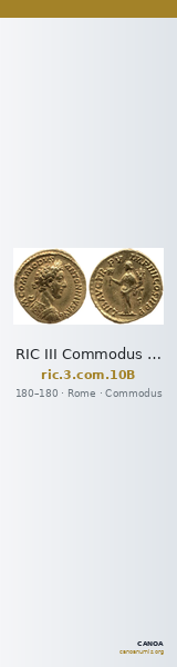 RIC III Commodus 10B — CANOA