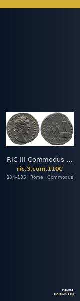 RIC III Commodus 110C — CANOA