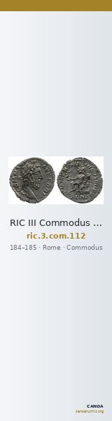RIC III Commodus 112 — CANOA