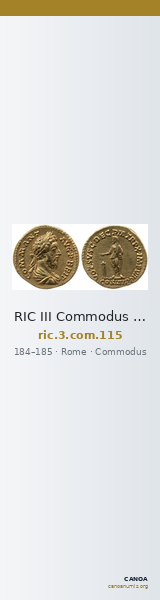 RIC III Commodus 115 — CANOA