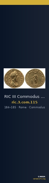 RIC III Commodus 115 — CANOA