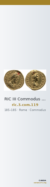 RIC III Commodus 119 — CANOA