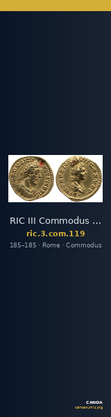 RIC III Commodus 119 — CANOA