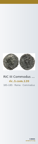RIC III Commodus 120 — CANOA