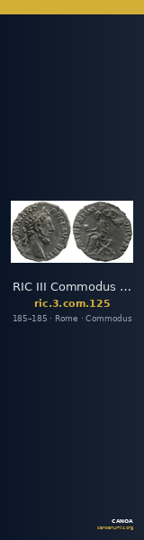 RIC III Commodus 125 — CANOA
