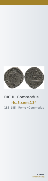 RIC III Commodus 134 — CANOA