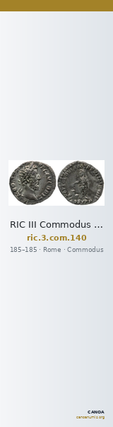RIC III Commodus 140 — CANOA