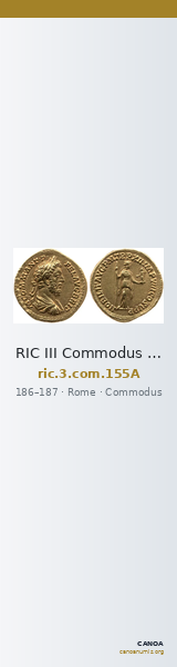 RIC III Commodus 155A — CANOA