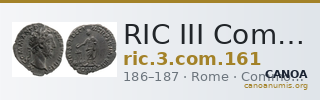 RIC III Commodus 161 — CANOA
