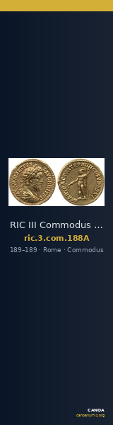 RIC III Commodus 188A — CANOA