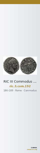 RIC III Commodus 192 — CANOA