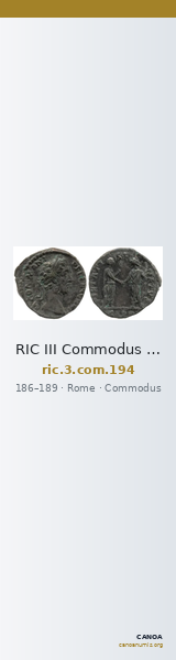 RIC III Commodus 194 — CANOA