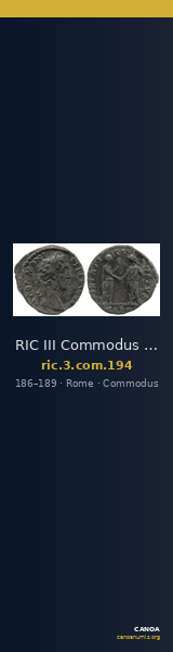 RIC III Commodus 194 — CANOA