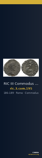 RIC III Commodus 195 — CANOA