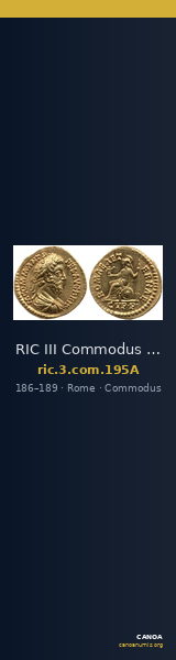 RIC III Commodus 195A — CANOA